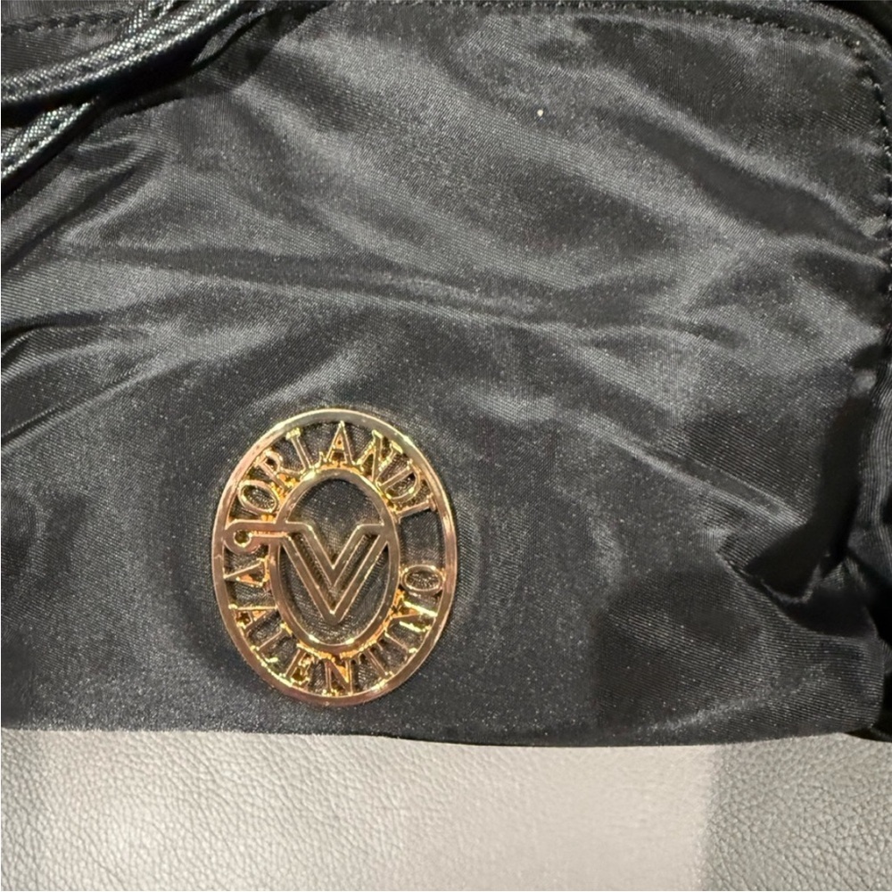 Valentino Orlandi Black Vegan Leather Backpack NWT - Picture 3 of 12